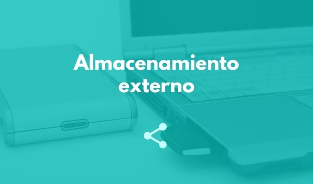 Almacenamiento externo