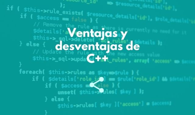 Ventajas y desventajas de C++